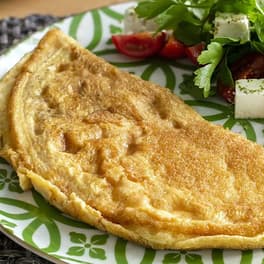 Peynirli omlet