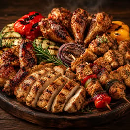 Barbekü soslu tavuk