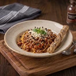 Bolonez soslu makarna