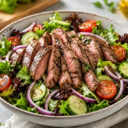 Biftekli salata