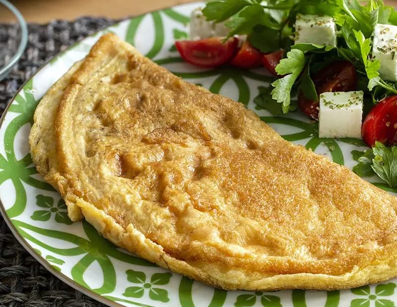 Peynirli omlet
