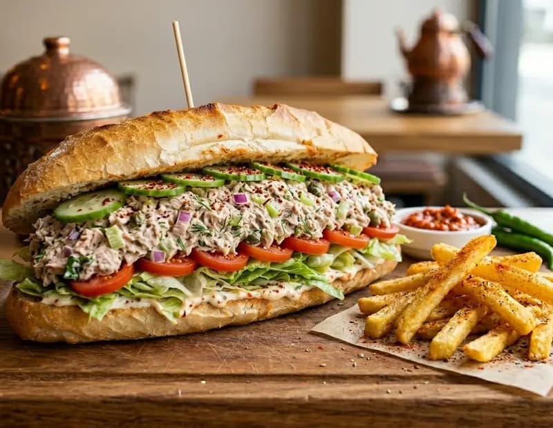 Ton balıklı sandviç