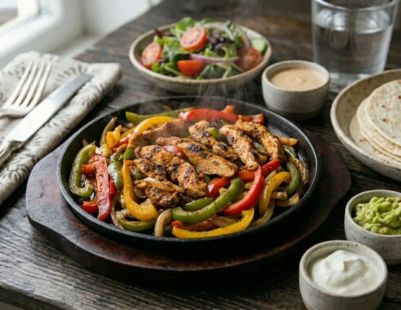 Biftekli fajita
