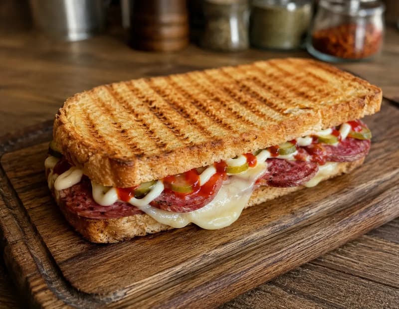 Sucuklu Tost